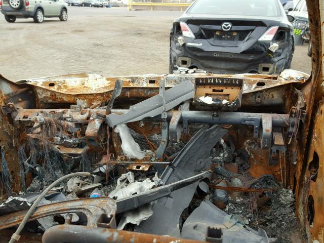 JF1SG65645H705662 - 2005 SUBARU FORESTER 2 BURN photo 9