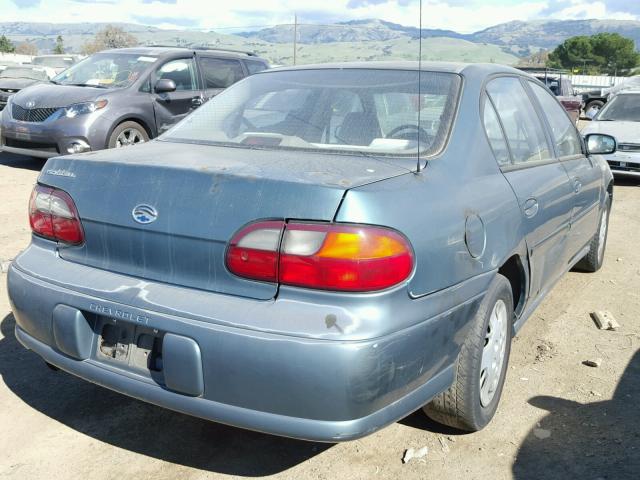 1G1ND52T1W6181252 - 1998 CHEVROLET MALIBU GREEN photo 4