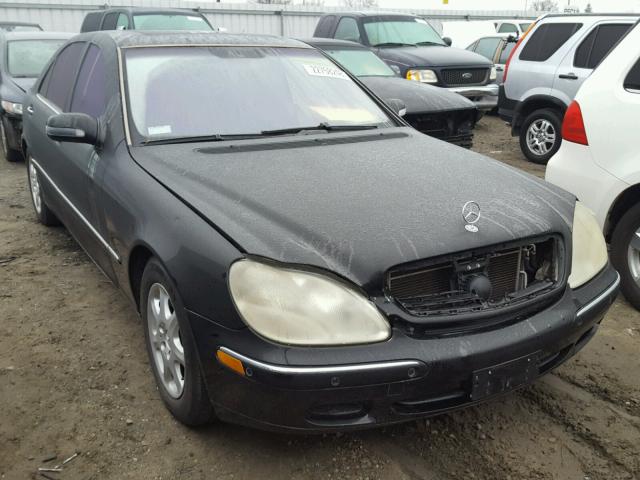 WDBNG75J51A203701 - 2001 MERCEDES-BENZ S 500 BLACK photo 1