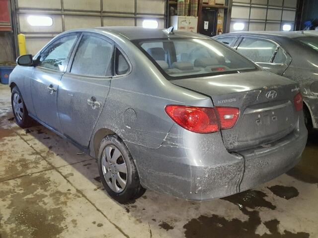 KMHDU4ADXAU906855 - 2010 HYUNDAI ELANTRA BL GRAY photo 3