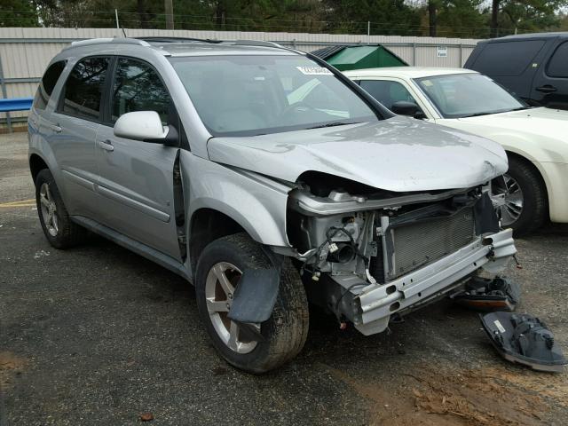 2CNDL63F376224565 - 2007 CHEVROLET EQUINOX LT SILVER photo 1