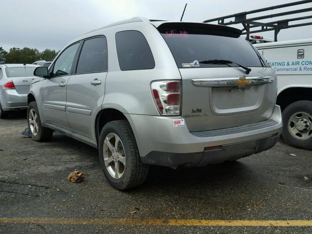 2CNDL63F376224565 - 2007 CHEVROLET EQUINOX LT SILVER photo 3