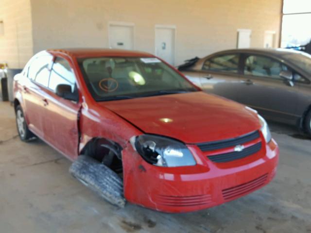 1G1AK55F767773582 - 2006 CHEVROLET COBALT LS RED photo 1