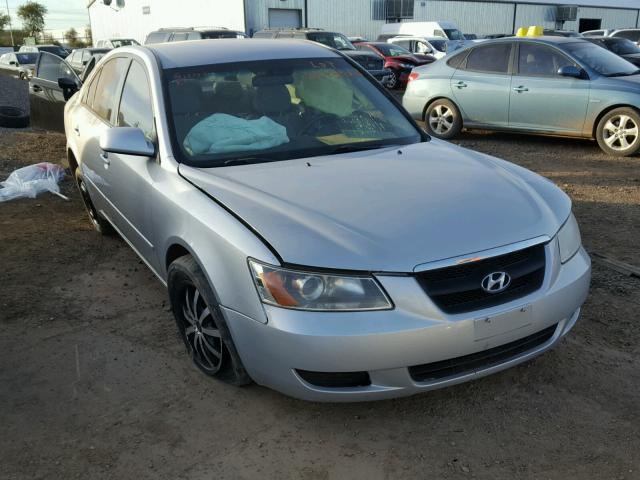 5NPET46C88H375719 - 2008 HYUNDAI SONATA GLS SILVER photo 1