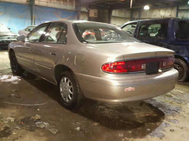 2G4WS52J8Y1148352 - 2000 BUICK CENTURY CU GOLD photo 3