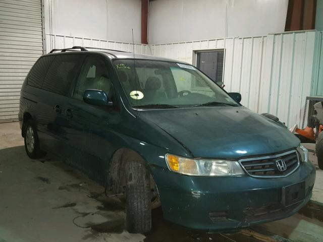 2HKRL18912H570943 - 2002 HONDA ODYSSEY EX GREEN photo 1