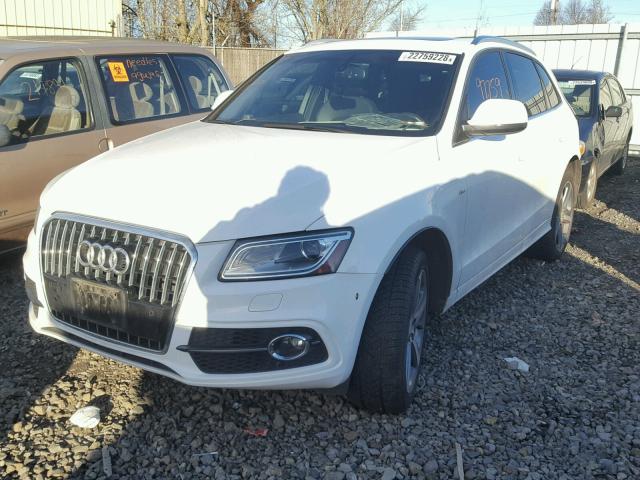 WA1DGAFP1DA037964 - 2013 AUDI Q5 PREMIUM WHITE photo 2