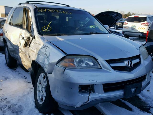 2HNYD18646H516253 - 2006 ACURA MDX TOURIN SILVER photo 1