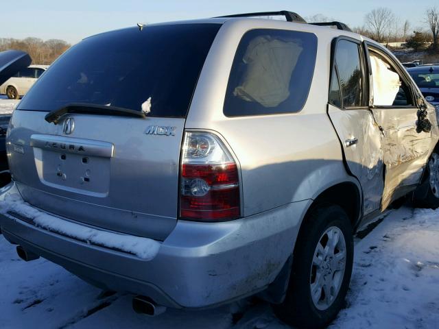 2HNYD18646H516253 - 2006 ACURA MDX TOURIN SILVER photo 4