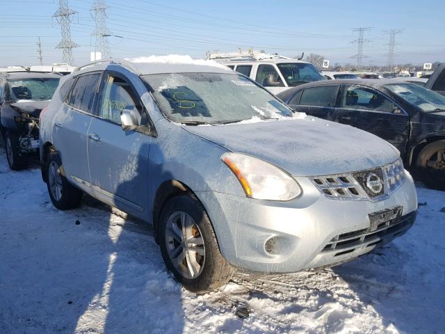 JN8AS5MV0CW373269 - 2012 NISSAN ROGUE S SILVER photo 1