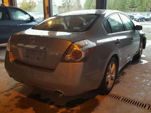 1N4AL21E47N443806 - 2007 NISSAN ALTIMA 2.5 SILVER photo 4