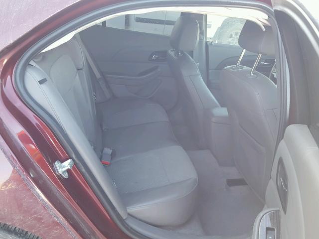 1G11C5SLXFF113999 - 2015 CHEVROLET MALIBU 1LT ბურგუნდია ფოტო 6