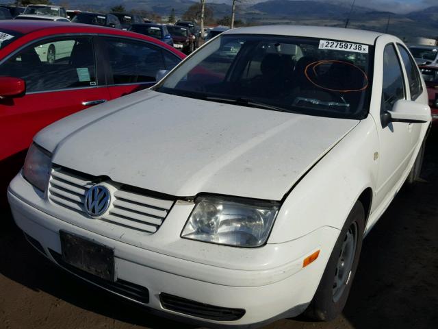 3VWSC29MXXM006121 - 1999 VOLKSWAGEN JETTA GLS WHITE photo 2