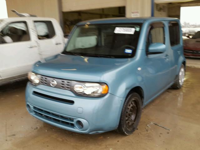 JN8AZ28R79T131032 - 2009 NISSAN CUBE BASE BLUE photo 2