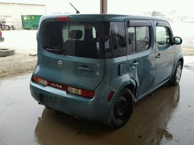 JN8AZ28R79T131032 - 2009 NISSAN CUBE BASE BLUE photo 4