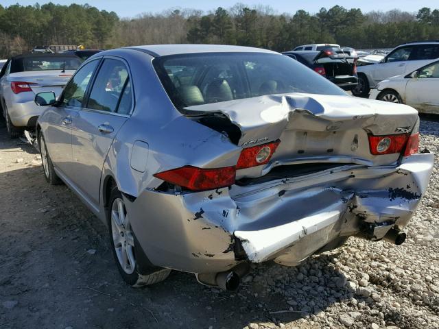 JH4CL96814C023618 - 2004 ACURA TSX SILVER photo 3