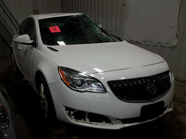 2G4GL5EX1F9190751 - 2015 BUICK REGAL WHITE photo 1