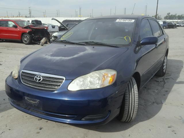 1NXBR32E75Z529353 - 2005 TOYOTA COROLLA CE BLUE photo 2