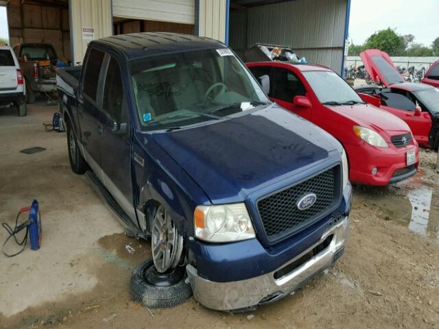 1FTRW12W67KA47478 - 2007 FORD F150 SUPER BLUE photo 1