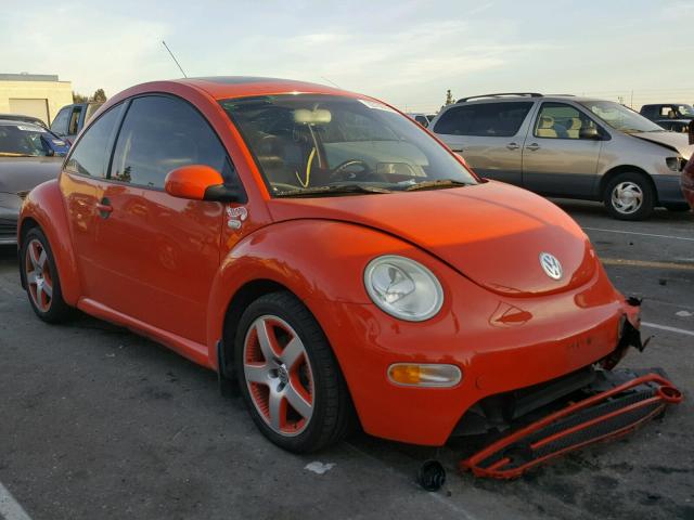 3VWCD21C82M427817 - 2002 VOLKSWAGEN NEW BEETLE ORANGE photo 1