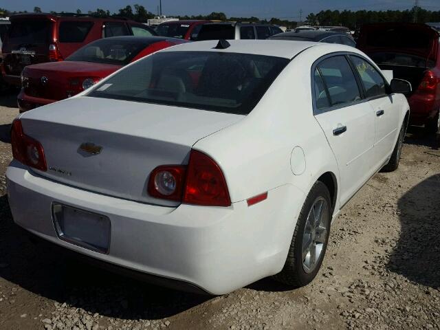 1G1ZD5EU4CF285395 - 2012 CHEVROLET MALIBU 2LT WHITE photo 4