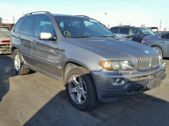 5UXFA13534LU44898 - 2004 BMW X5 3.0I GRAY photo 1