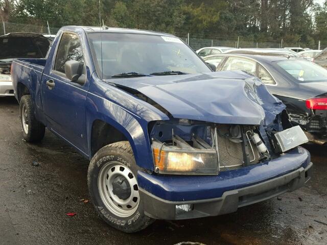 1GCCS149998122506 - 2009 CHEVROLET COLORADO BLUE photo 1