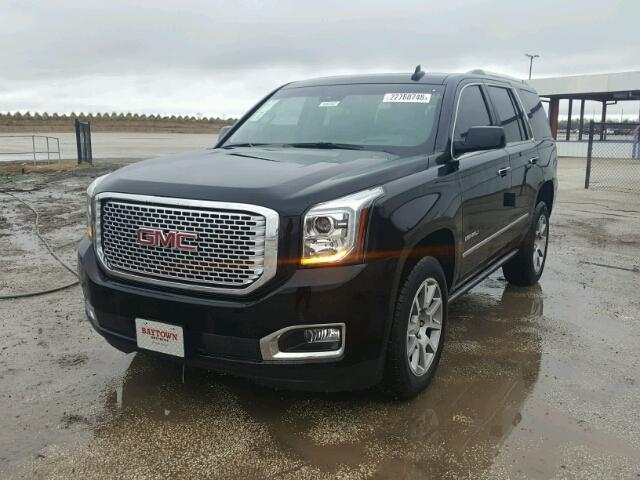 1GKS1CKJ6HR369700 - 2017 GMC YUKON DENA BLACK photo 2