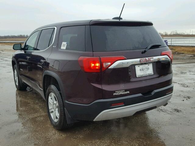 1GKKNKLA8JZ109155 - 2018 GMC ACADIA SLE BLACK photo 3