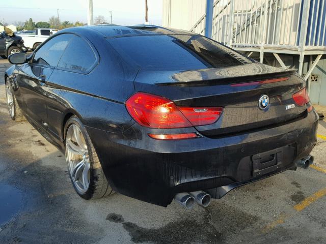 WBSLX9C51ED160059 - 2014 BMW M6 BLACK photo 3