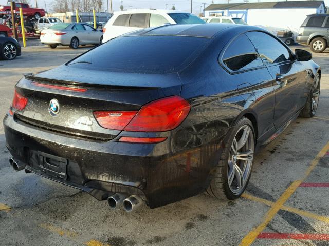 WBSLX9C51ED160059 - 2014 BMW M6 BLACK photo 4