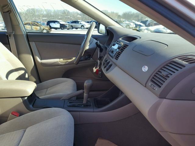 4T1BE32K14U927125 - 2004 TOYOTA CAMRY LE თაფლისფერი ფოტო 5