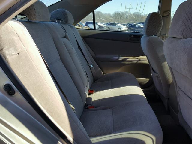 4T1BE32K14U927125 - 2004 TOYOTA CAMRY LE თაფლისფერი ფოტო 6