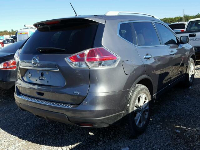 5N1AT2MLXFC860230 - 2015 NISSAN ROGUE S GRAY photo 4