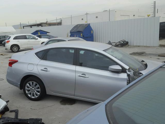 3N1AB7AP1GY265466 - 2016 NISSAN SENTRA S SILVER photo 1