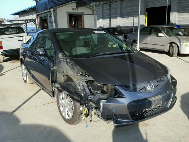 2HGFG3B52CH566212 - 2012 HONDA CIVIC LX CHARCOAL photo 1