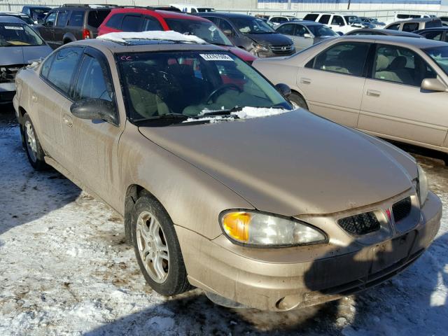 1G2NF52F13C198565 - 2003 PONTIAC GRAND AM S TAN photo 1