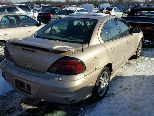 1G2NF52F13C198565 - 2003 PONTIAC GRAND AM S TAN photo 4