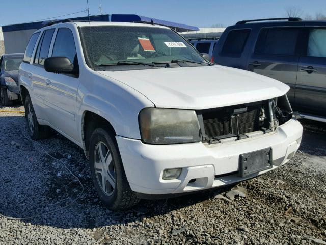 1GNDS13S862336238 - 2006 CHEVROLET TRAILBLAZE WHITE photo 1