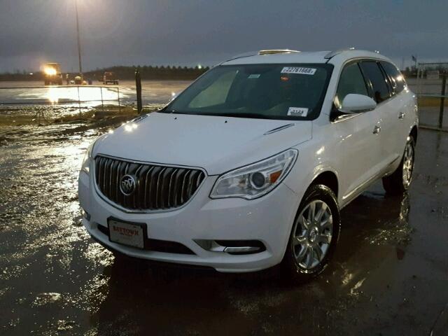 5GAKRBKDXHJ354450 - 2017 BUICK ENCLAVE WHITE photo 2