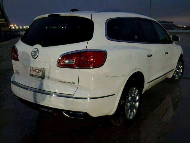 5GAKRBKDXHJ354450 - 2017 BUICK ENCLAVE WHITE photo 4