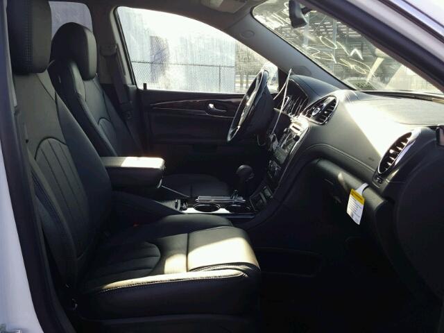 5GAKRBKDXHJ354450 - 2017 BUICK ENCLAVE WHITE photo 5