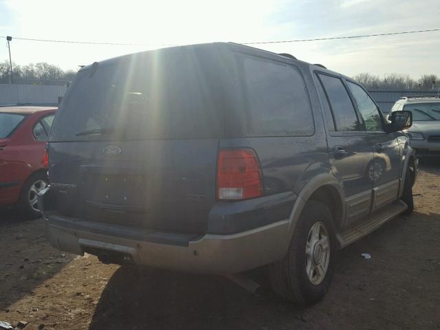 1FMFU18L34LA97200 - 2004 FORD EXPEDITION BLUE photo 4