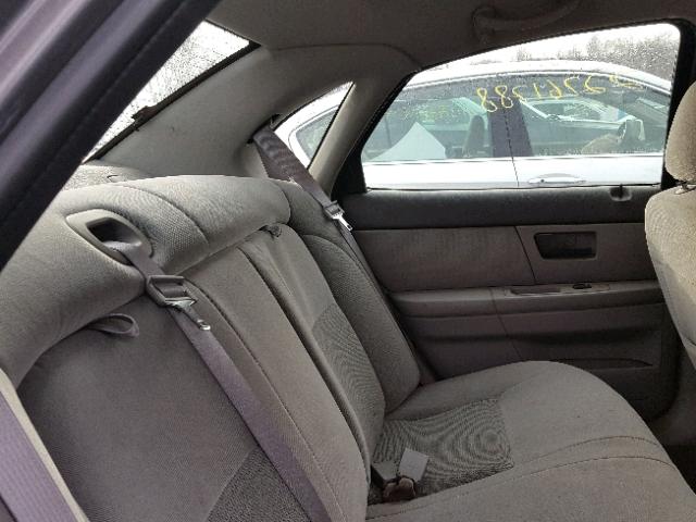 1FAFP53U75A225203 - 2005 FORD TAURUS SE GRAY photo 6