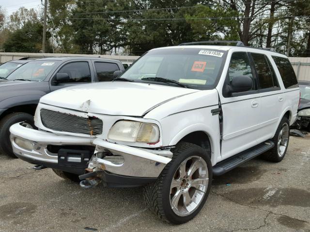 1FMFU18L6VLA02369 - 1997 FORD EXPEDITION WHITE photo 2