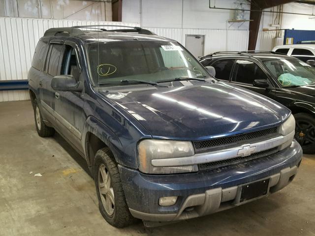 1GNET16S336242057 - 2003 CHEVROLET TRAILBLAZE BLUE photo 1