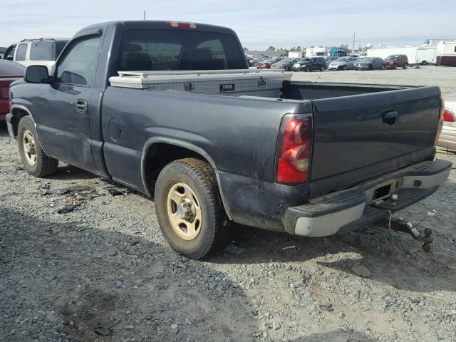 1GCEC14XX4Z335441 - 2004 CHEVROLET SILVERADO GRAY photo 3