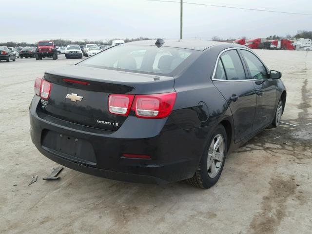 1G11B5SL4EF303640 - 2014 CHEVROLET MALIBU LS BLACK photo 4