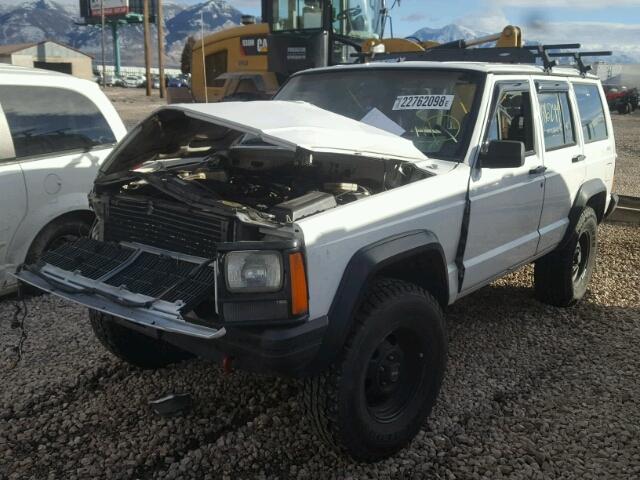 1J4FJ68S0RL215139 - 1994 JEEP CHEROKEE S WHITE photo 2