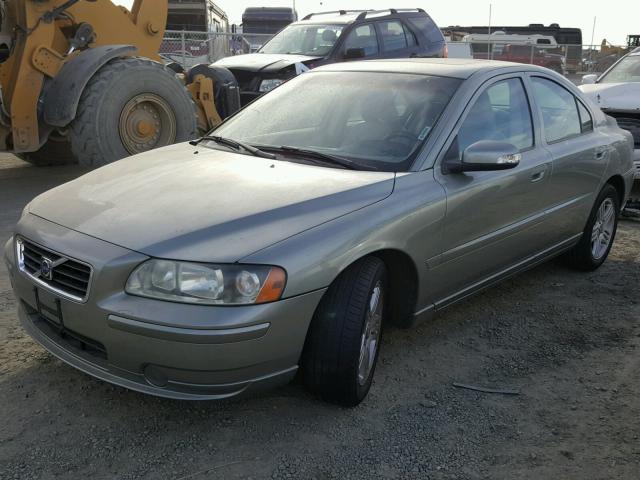 YV1RS592372635080 - 2007 VOLVO S60 2.5T GREEN photo 2